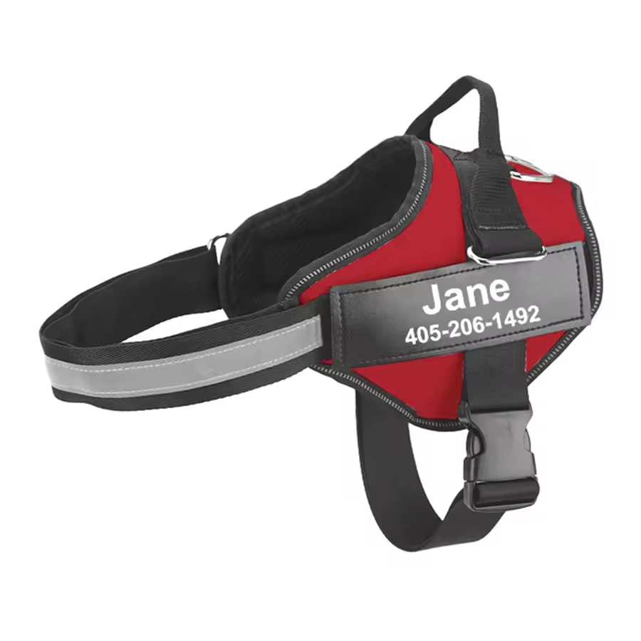 Personalised No Pull Dog Harness