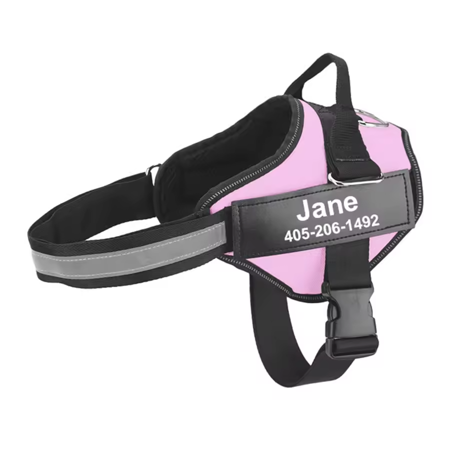 Personalised No Pull Dog Harness
