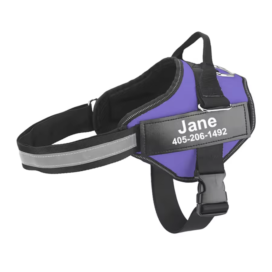 Personalised No Pull Dog Harness